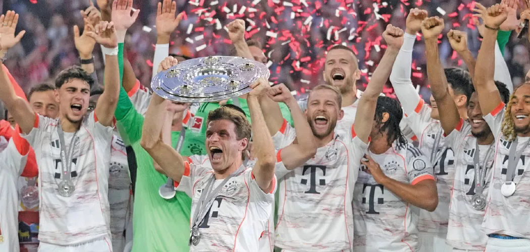 Le Bayern célèbre le titre de Bundesliga avec la dernière victoire à domicile pour Müller