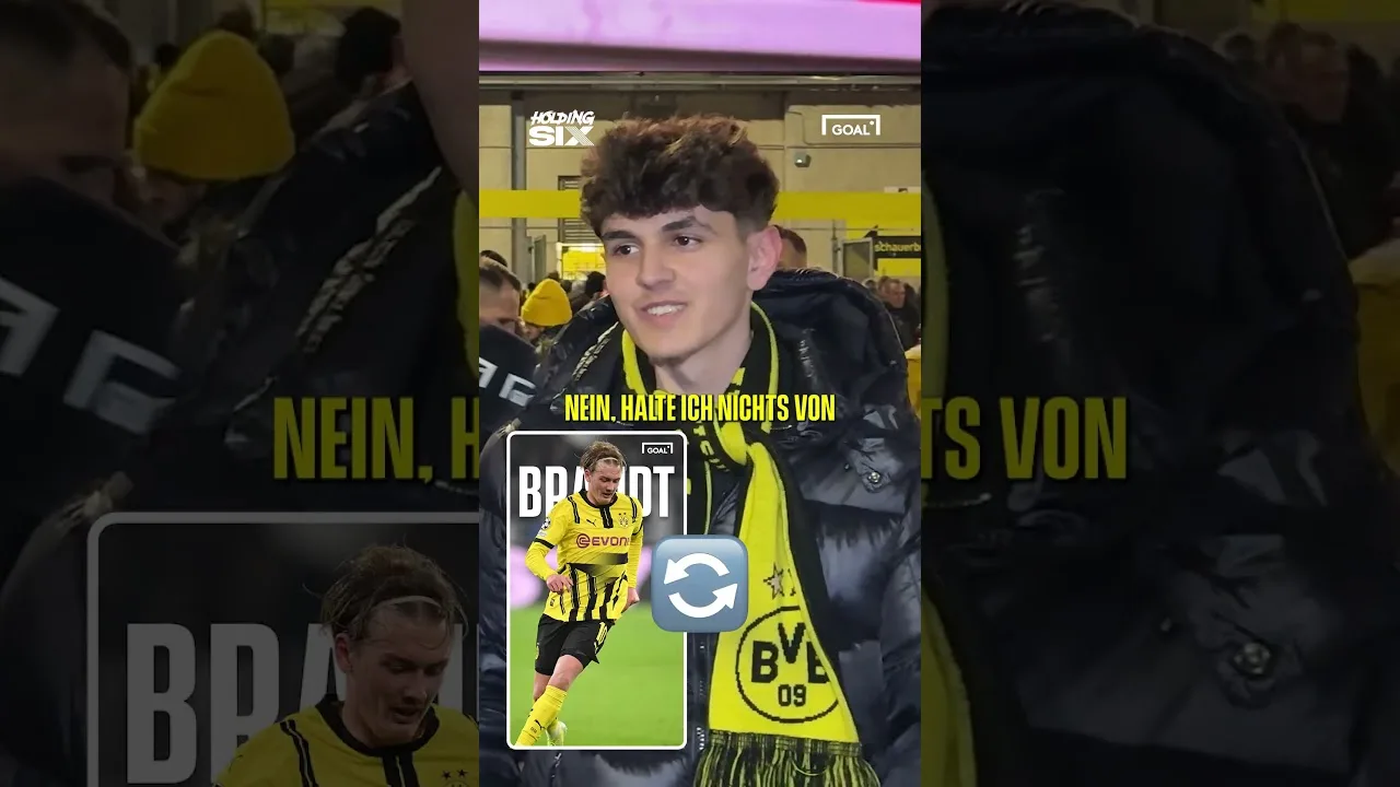 « Un meilleur choix ? » Les fans du BVB à propos de l’échange Brandt-Marmoush #football #bvb #borussiadortmund #shorts