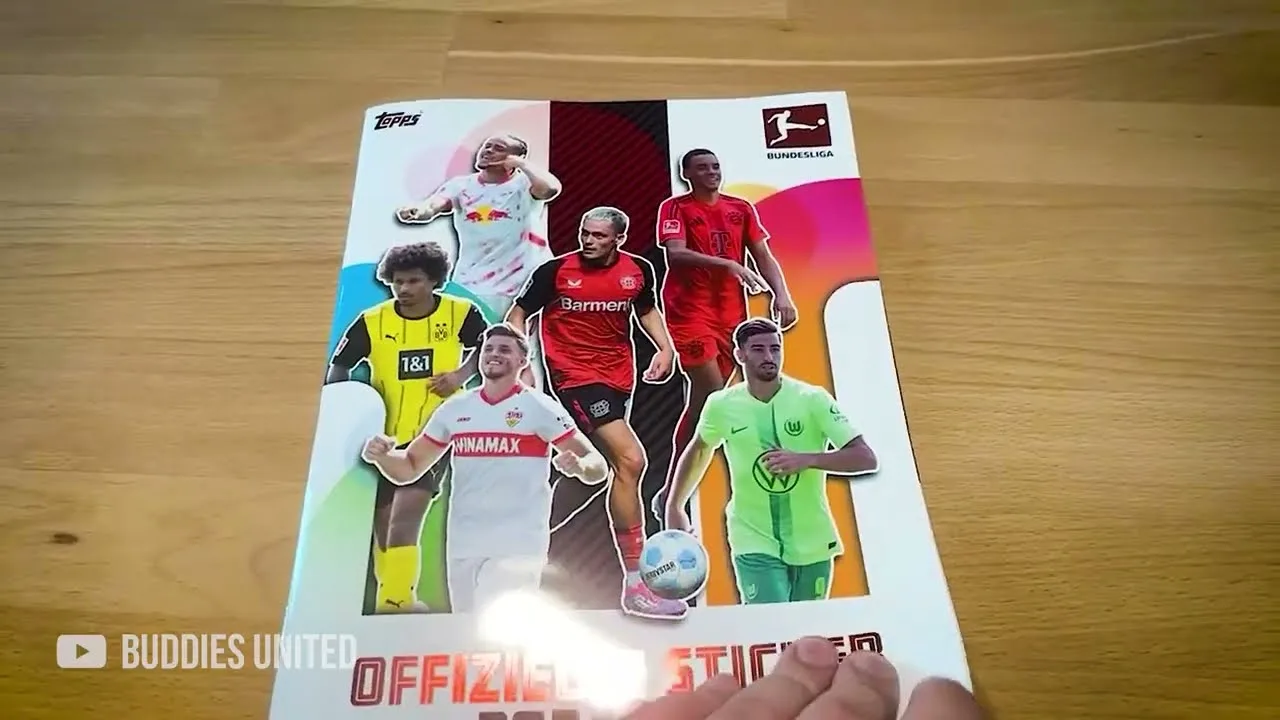 Topps Bundesliga Sticker 2024/2025 | Revue d’album d’autocollant et packovening