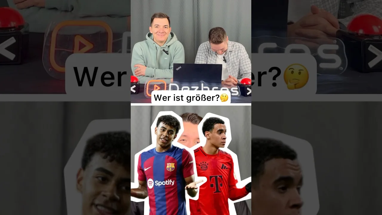 Wen von beiden ist größer?🤔 Fussballquiz!😍🔥 #fußball #fussball #bundesliga #soccer