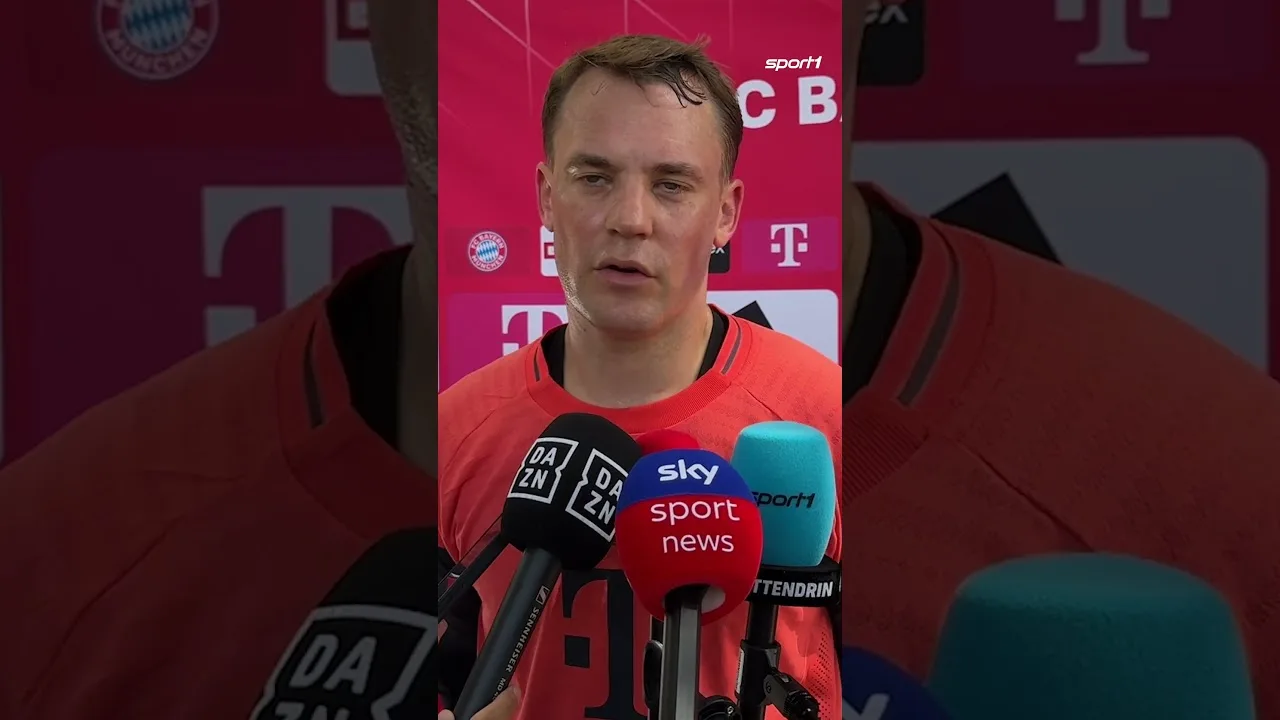 « Leroy hat sich nicht bei der Mannschaft gemeldet » 👀 #SPORT1 #Fussball #sane #fcbayern #neuer #fcb