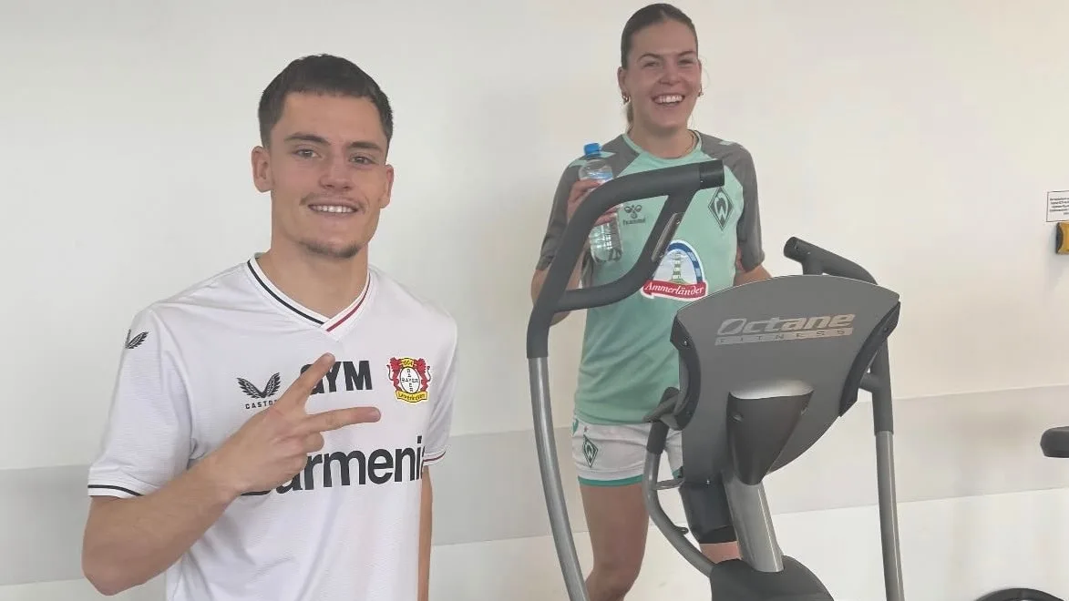 Bayer Leverkusen: le joueur national Florian Wirtz fait Reha avec sœur Juliane | sport