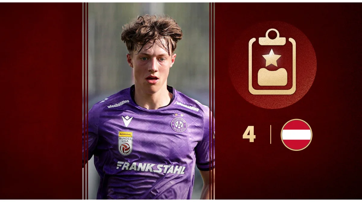 Philipp Maybach : le plus jeune débutant de l’Autriche Vienne en Bundesliga – comme Busquets