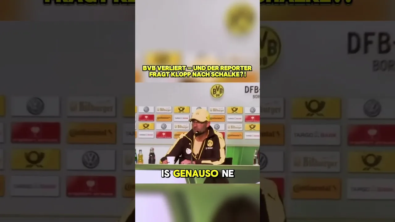 Klopp + Schalke? Sag mal, geht’s noch? #bundesliga #klopp #bvb
