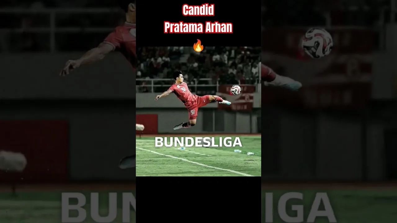 Photo Candid Pratama Arhan Mirip Logo Bundesliga #pratamaarhan #arhan #timnasindonesia #timnas