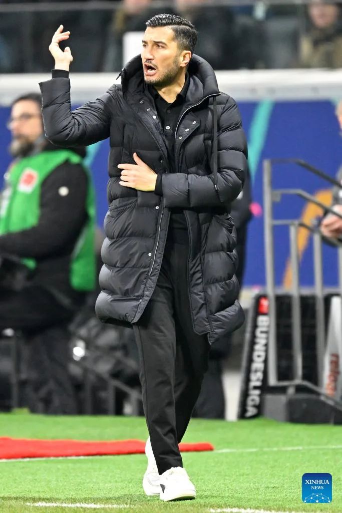 Eintracht Francfort contre. Borussia Dortmund-Xinhua