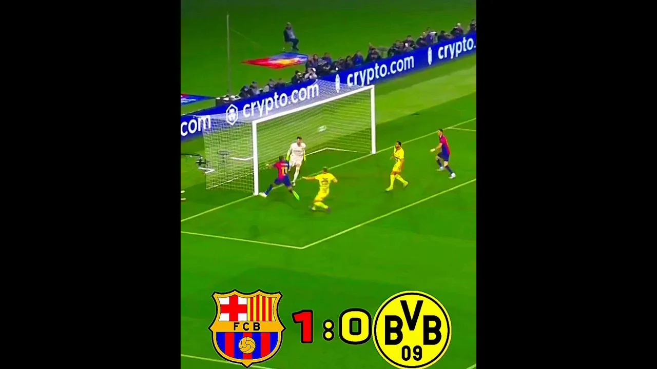 Barca Vs Bvb 🔥 #ucl #barcelona #dortmund #laliga #bundesliga