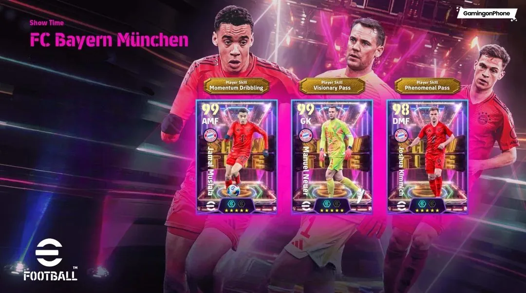 Efootball 2025 Show Time FC Bayern Munchen (Musiala, Kimmich, New) Pack Review