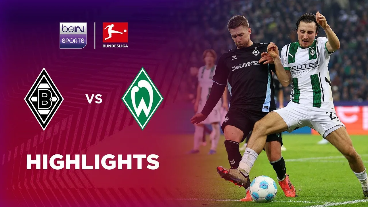 Borussia Moenchengladbach contre Werder Brême | Bundesliga 24/25 | Faits saillants du match
