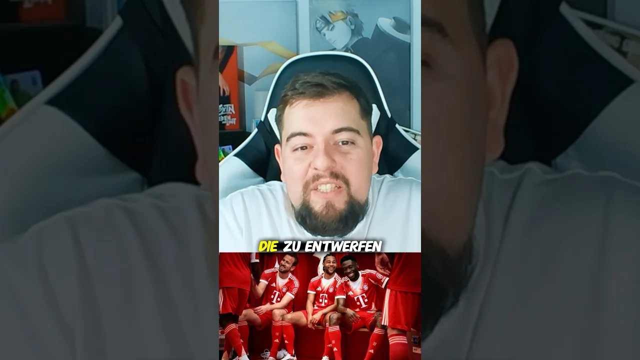 Die neuen Trikots von Bayern und Dortmund wurden vorgestellt! #bundesliga #bayern #fussball