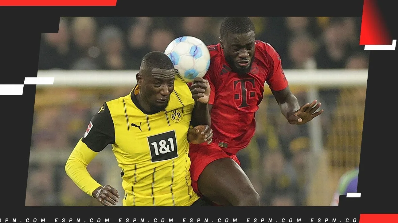 Lorsque le Bayern Munich joue. Borussia Dortmund pour la Bundesliga: équipe, date, heure et télévision en direct