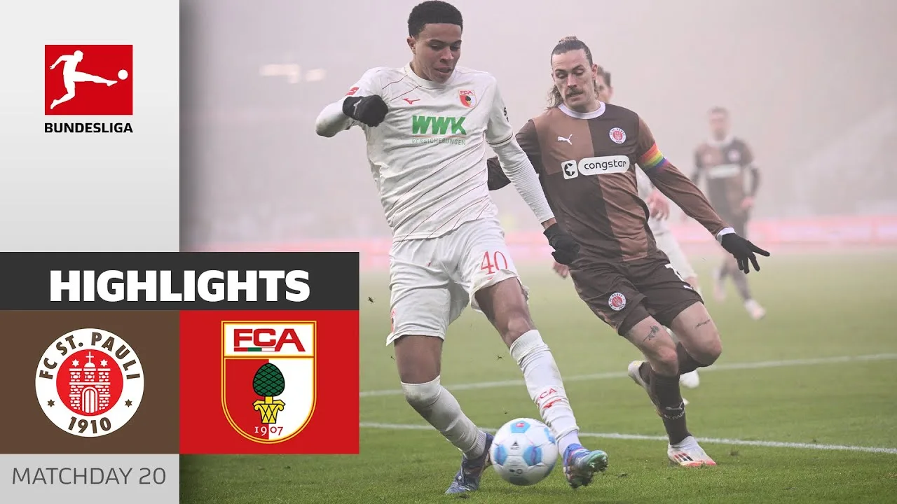 Time difficile! | FC St. Pauli – FC Augsbourg 1-1 | Faits saillants | Matchday 20 – Bundesliga 2024/25