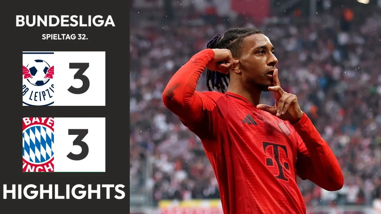 Leipzig Bayern | 3: 3 | Résumé | Bundesliga 2024-25 | Bavière Leipzig