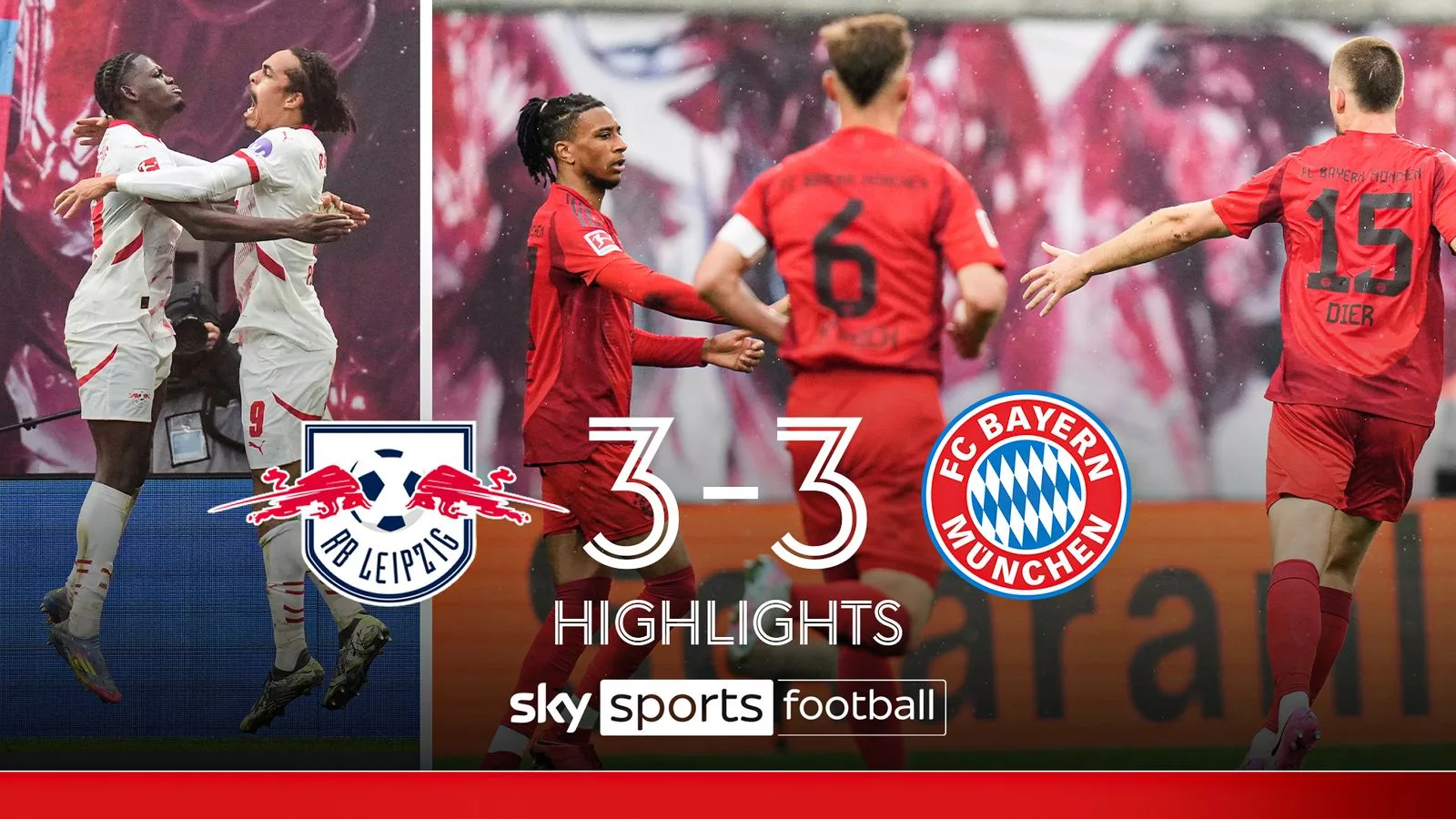 RB Leipzig 3-3 Bayern Munich | Bundesliga Faits saillants | Nouvelles de football – Sky Sports