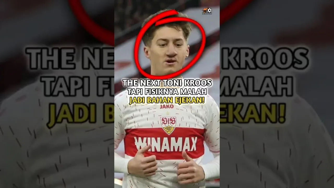 Le prochain Toni Kroos? Mais physiquement devient un ridicule! 😑