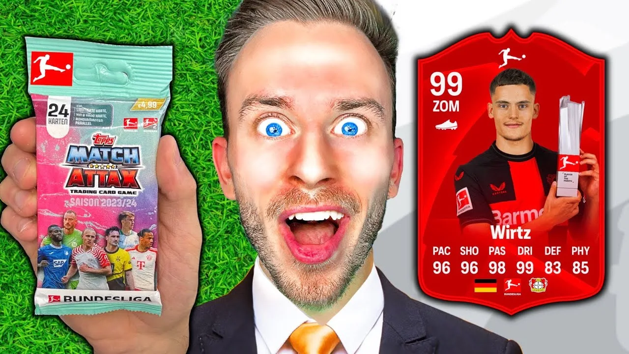 LES CARTES À JOUER DE LA BUNDESLIGA déterminent mon équipe ! 👀🔥 (*trop sauvage*)