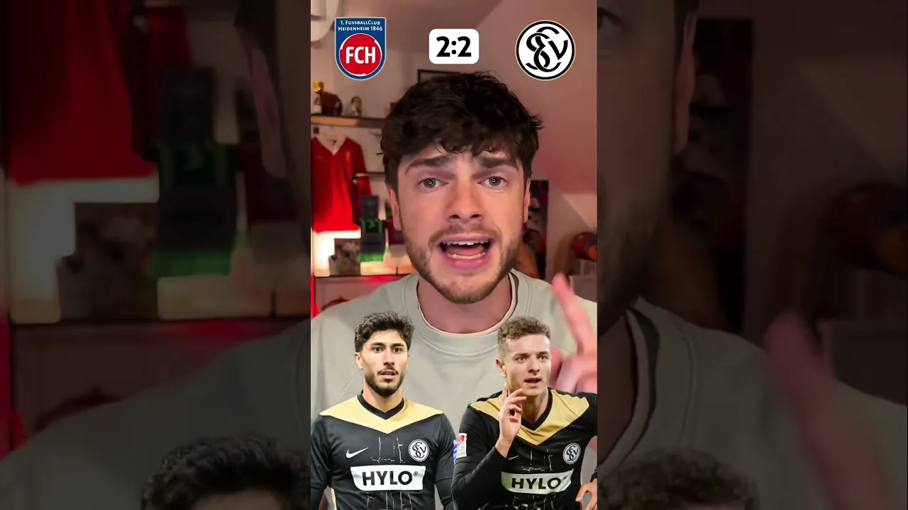 Starkes Spiel von beiden! 🤝 #fussball #bundesliga #heidenheim #elversberg #relegation