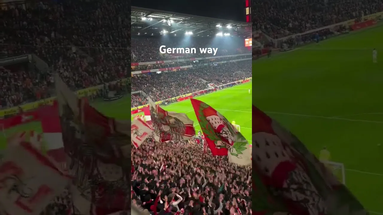 The German way 🇩🇪                                  #football #germany #fans #bundesliga #europe