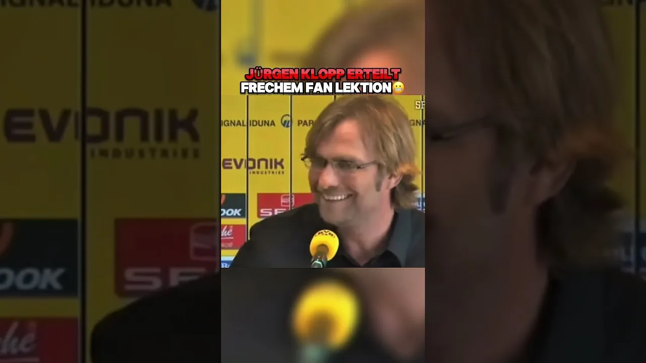 Der arme Fan kriegt kein Autogramm😂😂 #bundesliga #football #klopp