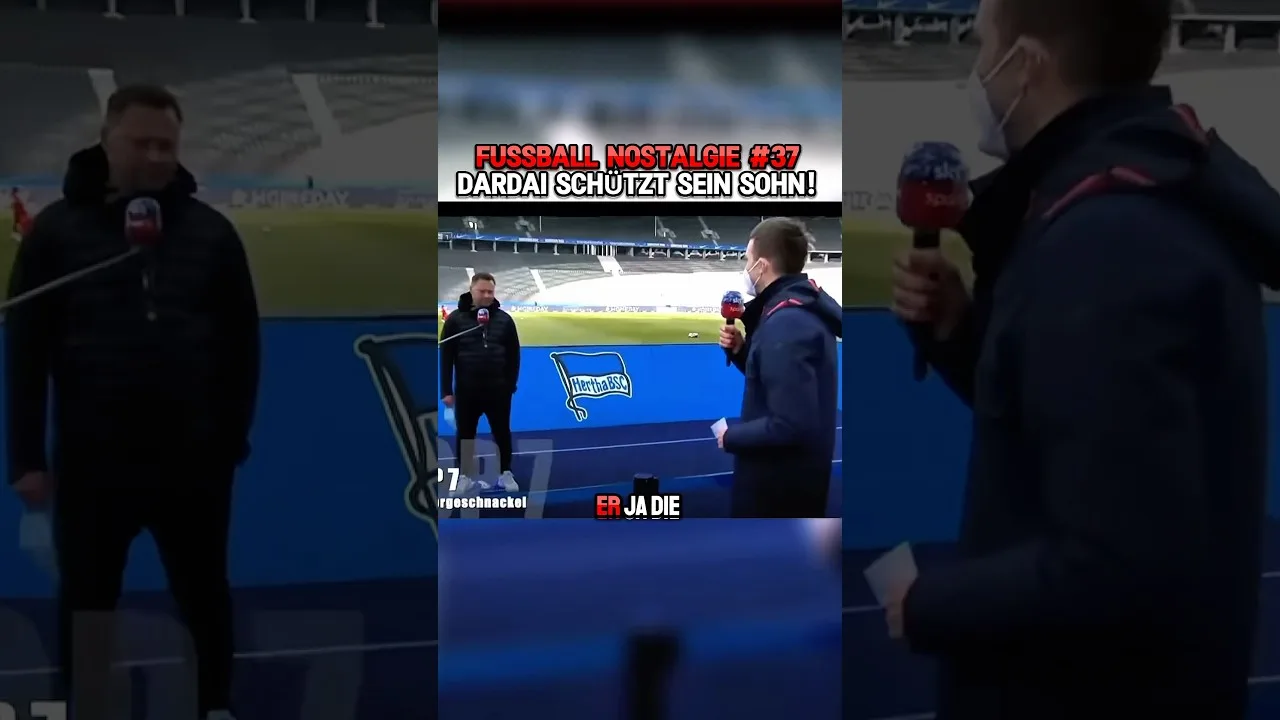 Pal Dardai Ausraster wegen Reporterfrage! #bundesliga #fussball #interview