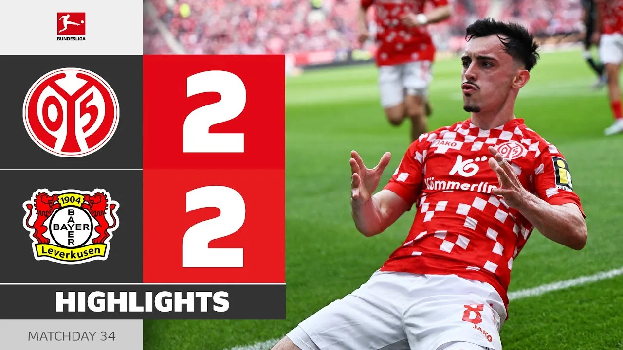 MAINTER INTERNATIONAL! | Mainz 05 – Bayer 04 Leverkusen | Faits saillants | Matchday 34 – Bundesliga 24/25
