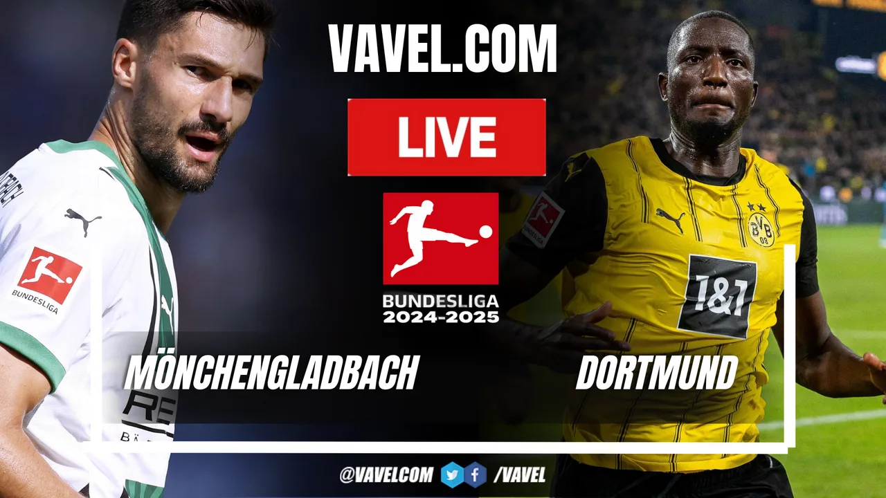 Faits saillants et buts Borussia Mönchengladbach (1-1) contre Borussia Dortmund en Bundesliga | 7 décembre 2024