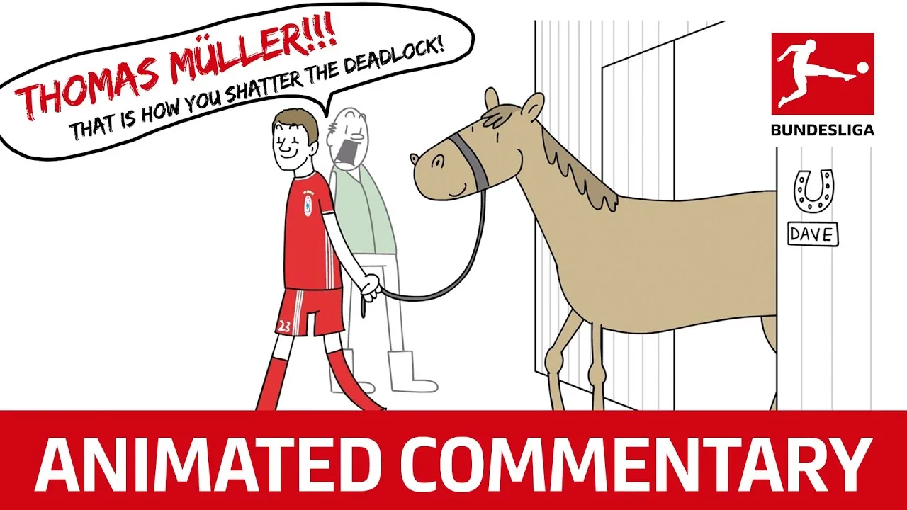 Commentaire animé de la Bundesliga – Propulsé par @NickMurrayWillis