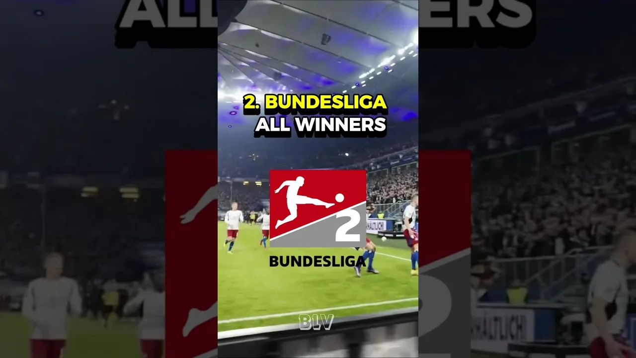 2 Bundesliga all winners 2000 – 2024