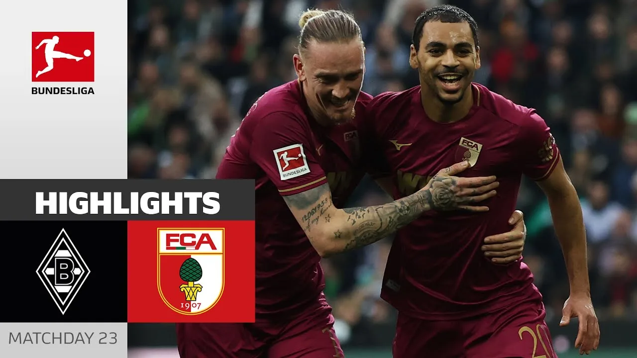Hattrick Hero Claude-Maurice! | Borussia M’gladbach – FC Augsbourg 0-3 | Faits saillants | Bundesliga