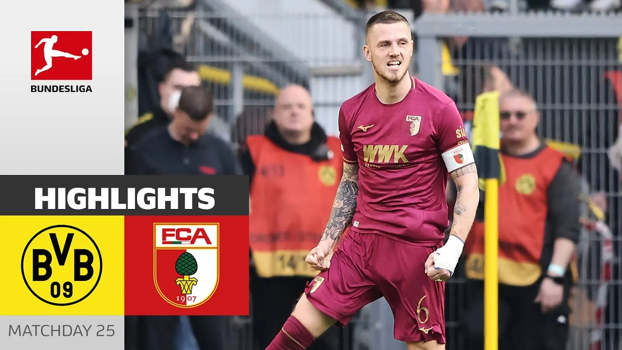 Le capitaine décide de Match! | Borussia Dortmund – FC Augsbourg 0-1 | Faits saillants | Matchday 25 – BL 2024/25