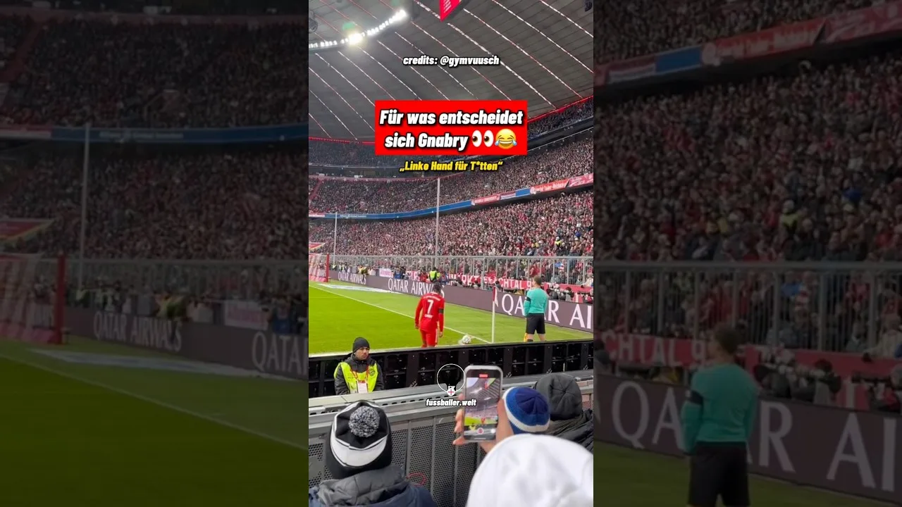 Ce qui choisit le gnabry 👀😂
