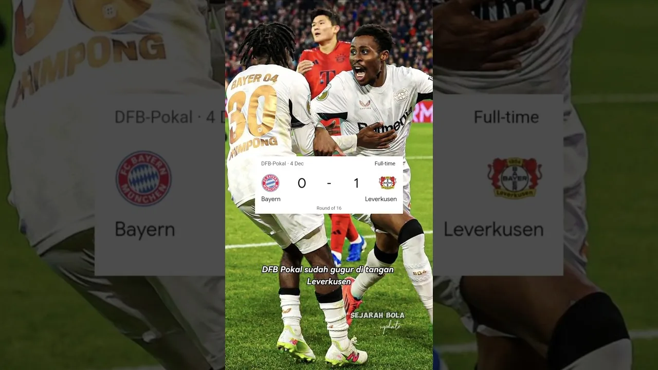 Munich sera à nouveau Leverkusen? 😭
