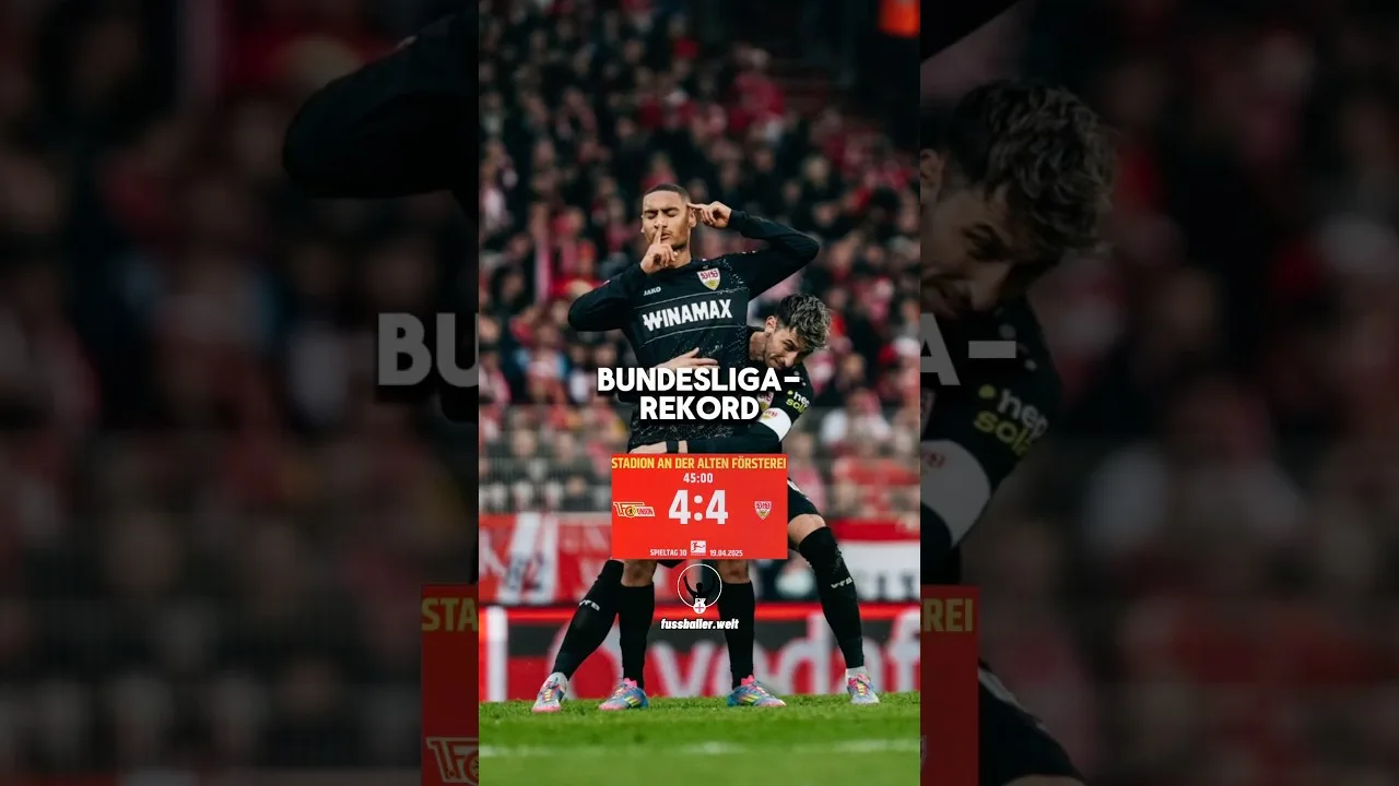 Union Berlin et VFB Stuttgart fournissent un dossier de bundesliga 😱