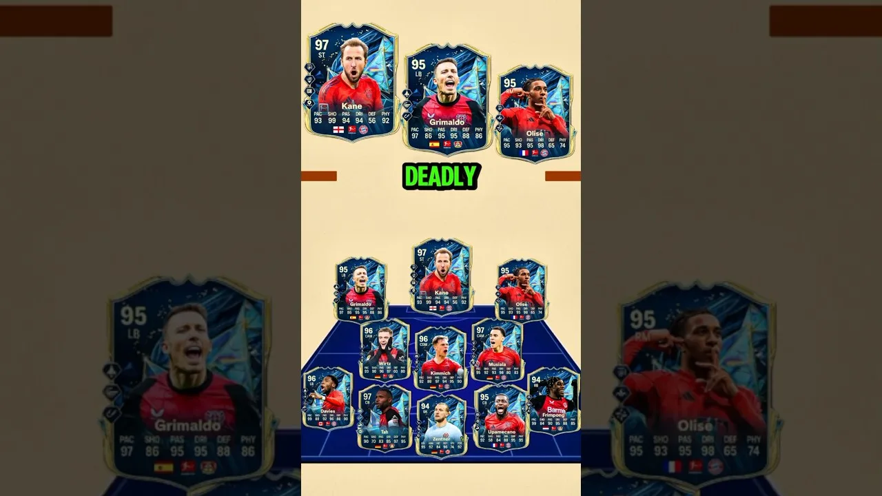Bundesliga Tots divulgués: cette équipe est brisée! 🤯🔥 # eafc25 #shorts # fc25 #bundesliga #tots