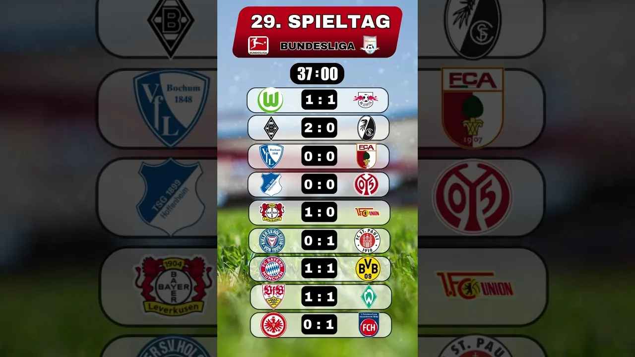 29. Matchday 1 Bundesliga 2024/25 surprise #pieltag #bundesliga #fussball #prognosen