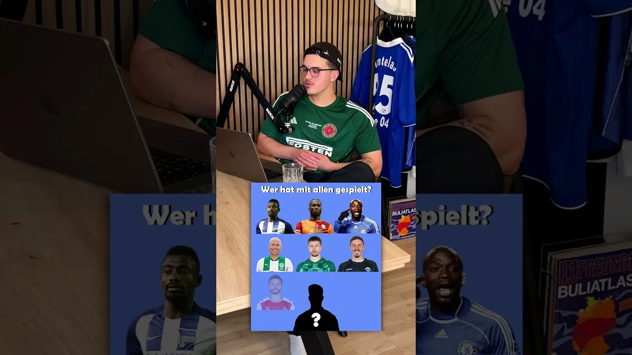 Errate den Mitspieler 🥸⚽️ #fussball #bundesliga #podcast #pfostenrettet #rätsel #fyp #werderbremen