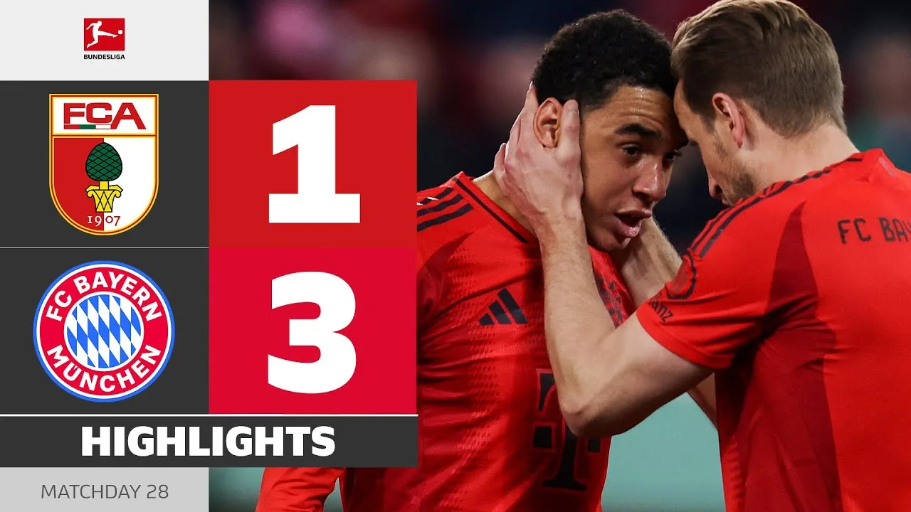 FC Augsburg – FC Bayern | Faits saillants | Matchday 28 – Bundesliga 2024/25