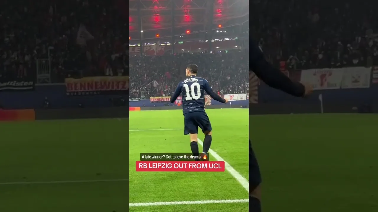 RB LEIPZIG OUT UCL #football #bundesliga