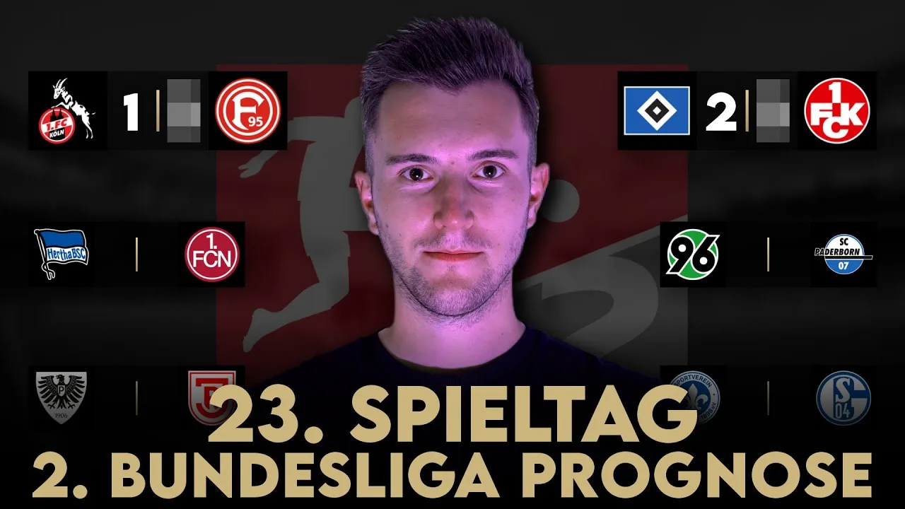 2. Prévisions de Bundesliga | 23. Conseils et aperçu de la journée | 2024/25