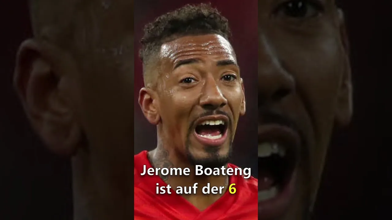 Top 10 Spieler mit den MEISTEN Bundesliga Meisterschaften! 😎 #shorts #fussball #bundesliga