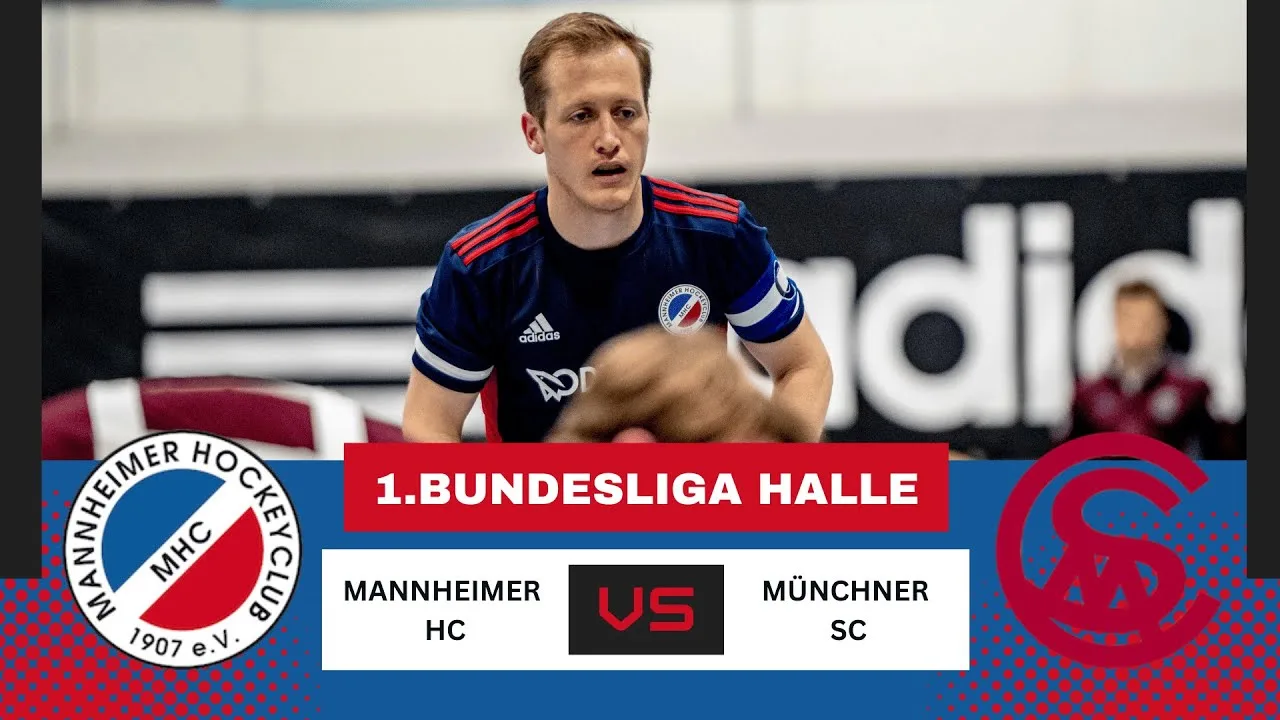 MHCTV | Mannheimer HC – Munich SC | 1. Bundesliga Hall Hommes Sud | 05.01. – 16h15