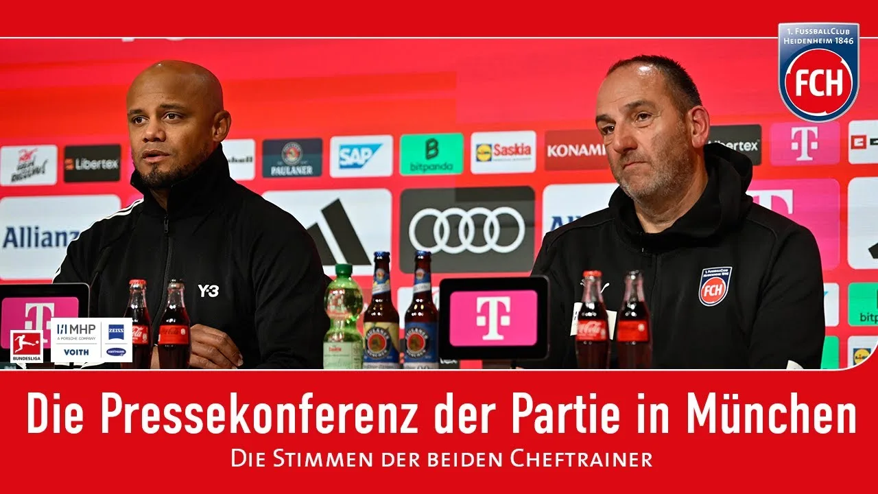 La conférence de presse après le match contre le FC Bayern Munich