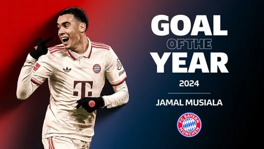 Jamal Musiala remporte le but de l’année en Bundesliga 2024 !