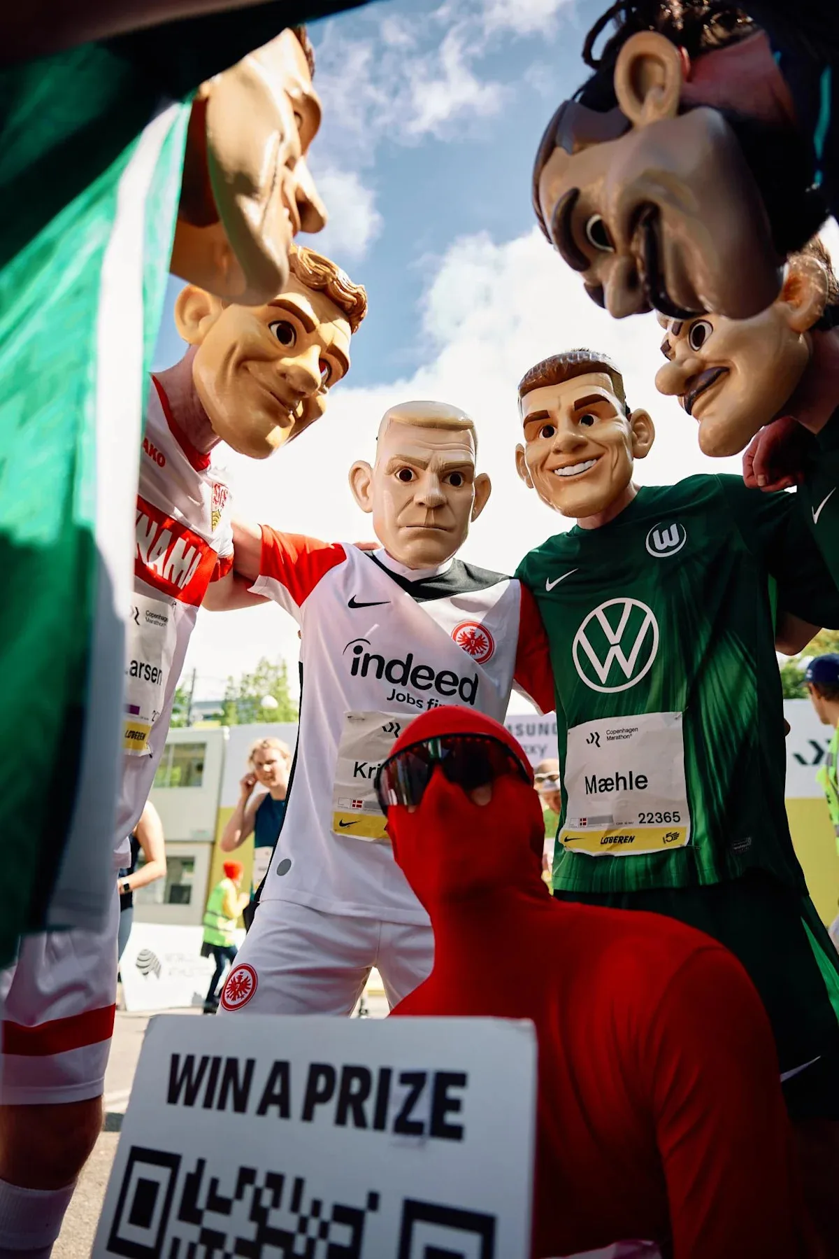 Joueurs danois de Bundesliga représentés par des coureurs au 2025 Copenhague Marathon