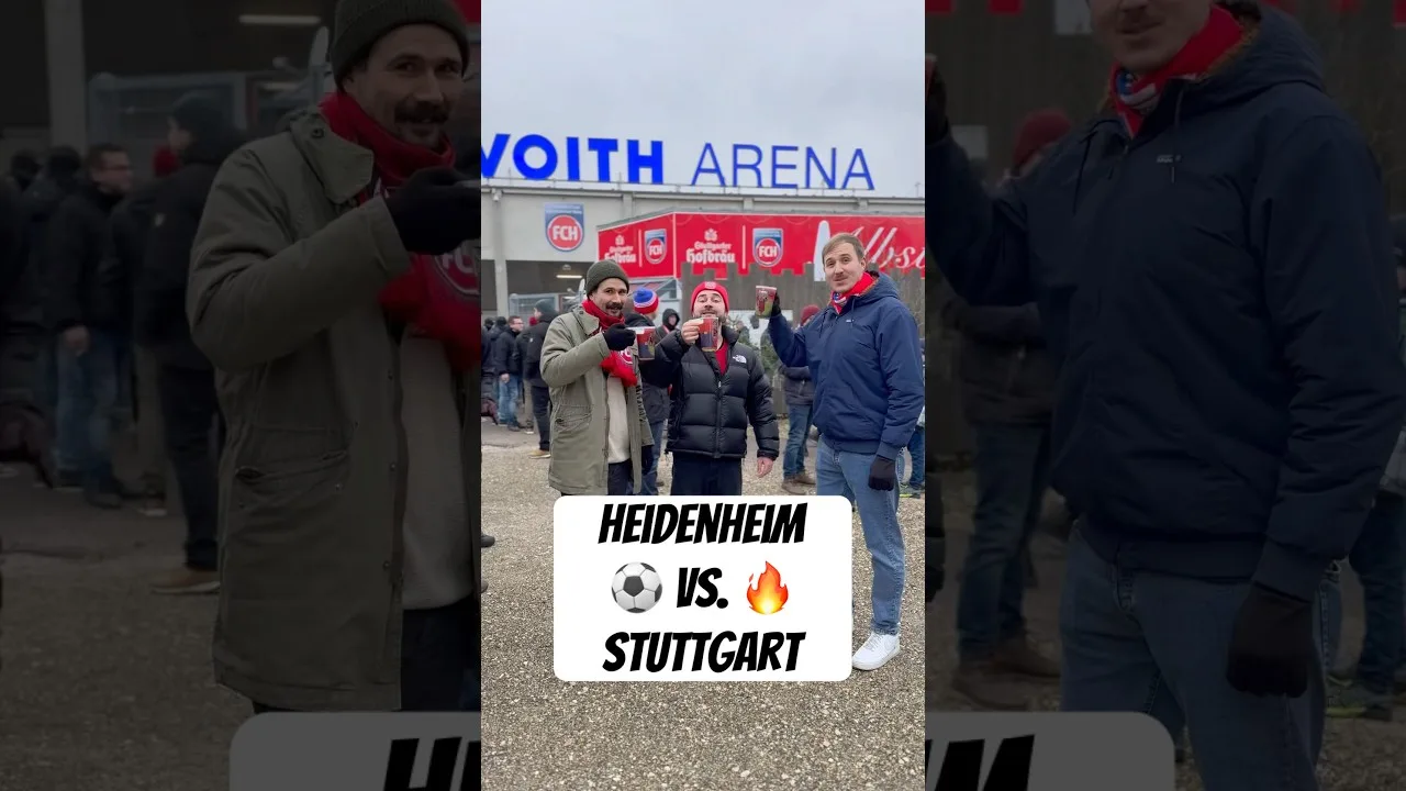 HEIDENHEIM vs. STUTTGART ⚽️ #fussball #bundesliga