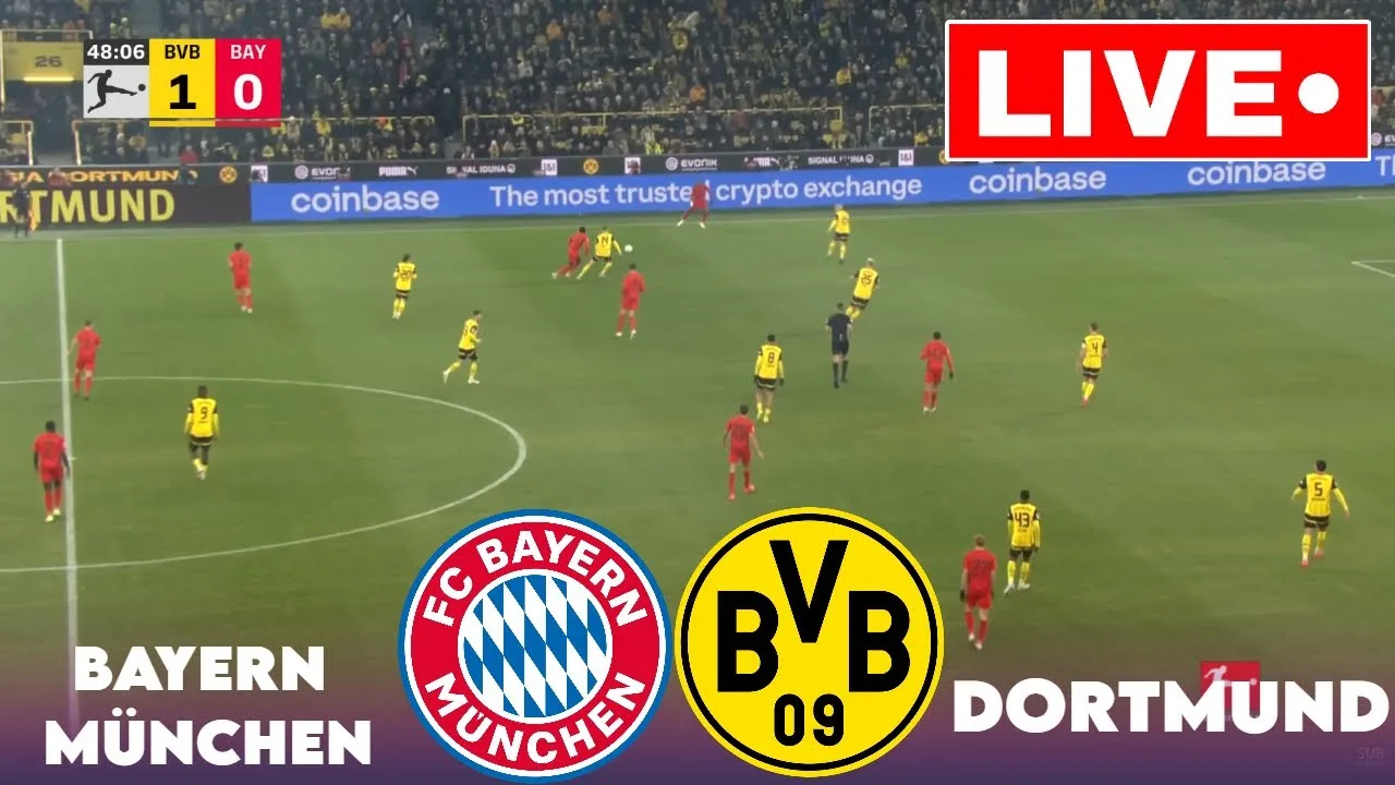 🔴Live maintenant: le Bayern München vs Borussia Dortmund | Bundesliga 2025 | Simulation de correspondance complète