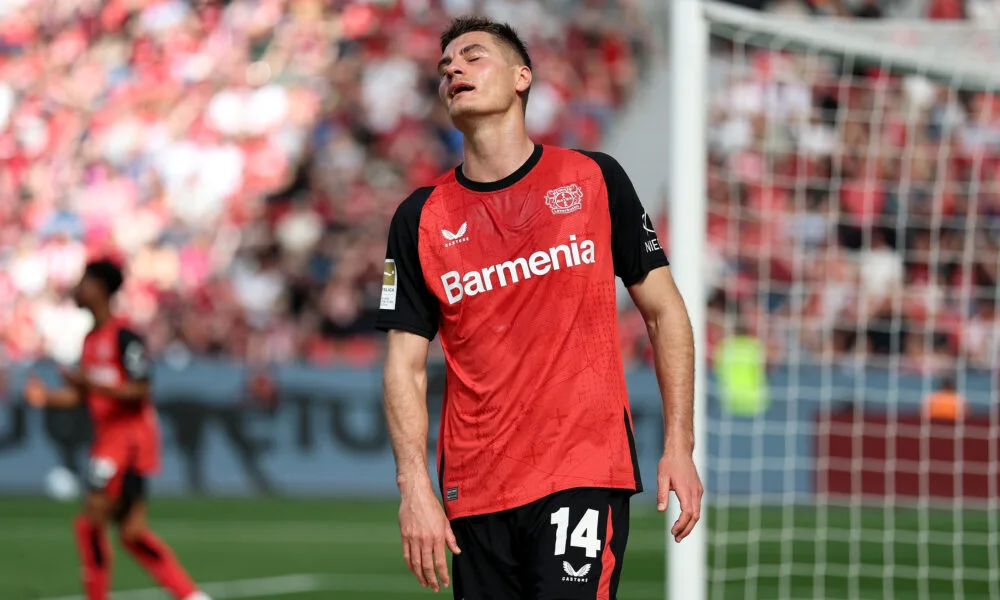 La star de Bayer Leverkusen, Patrik Schick, apparaît comme une option intéressante pour Man Utd, contact initial créé