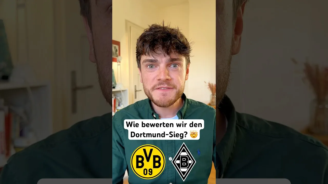 Packt der BVB noch die CL? 👀 #fussball #bundesliga #bvb #dortmund #gladbach #borussia