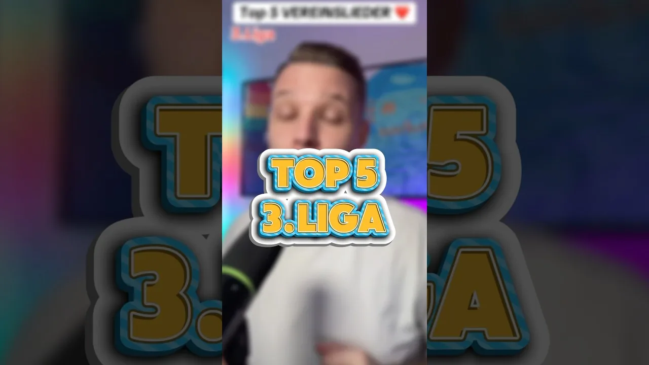 Top 5 DES CHANSONS DU CLUB 3ème Ligue ❤️ PART.1 #3liga #bundesliga #football #hymn