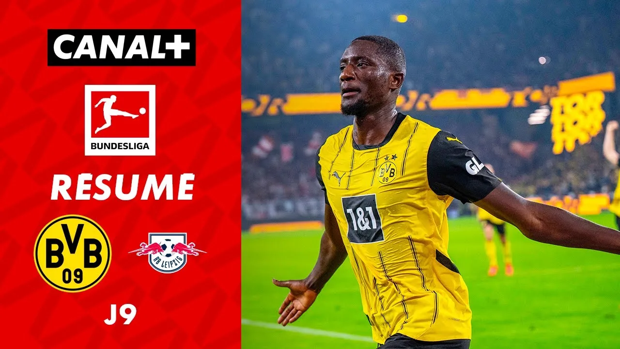 Résumé Dortmund/Leipzig – Bundesliga 2024-25 (J9)